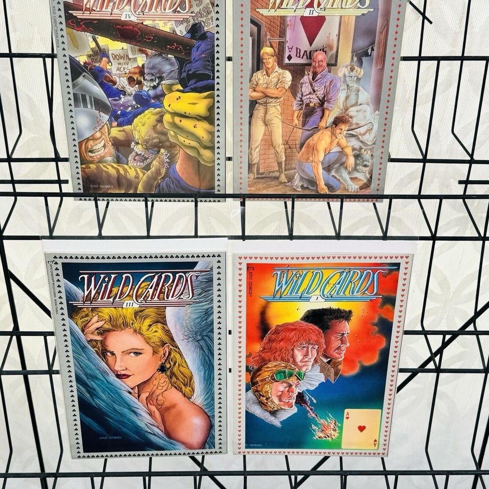 George R.R. Martin's Wild Cards #1-4 complete series - Epic Comics‎